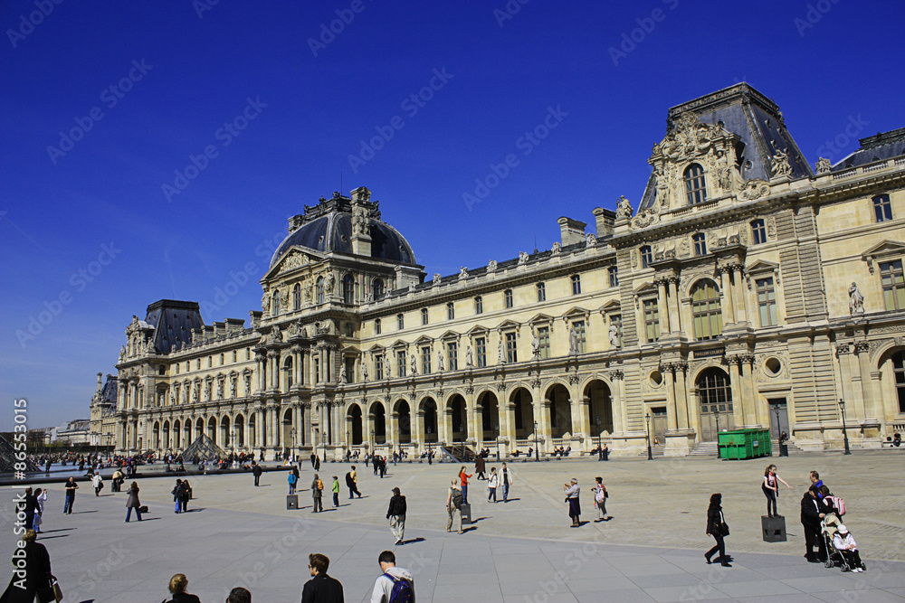 Aspect of the Louvre, Paris