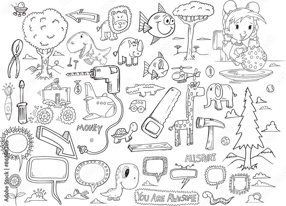 Doodle Vector Set Doodle Vector Set