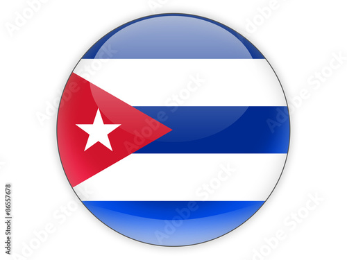 Round icon with flag of cuba Free Download Round icon with flag of cuba - GFXLoad