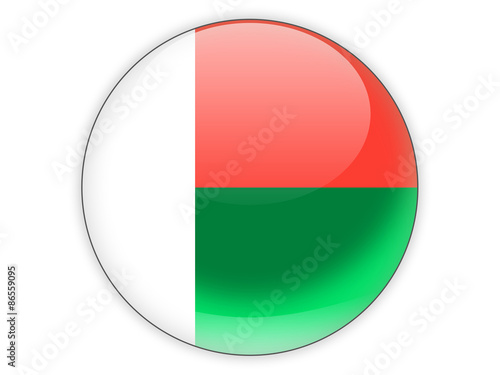 Round icon with flag of madagascar Free Download Round icon with flag of madagascar - GFXLoad