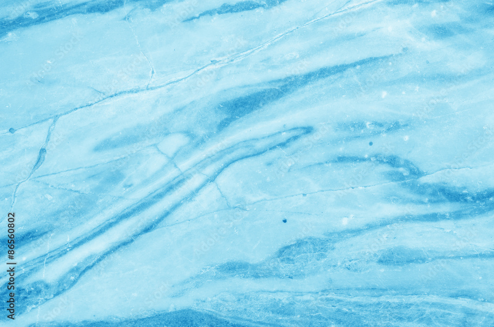 Fototapeta premium Blue Marble pattern useful as background or texture