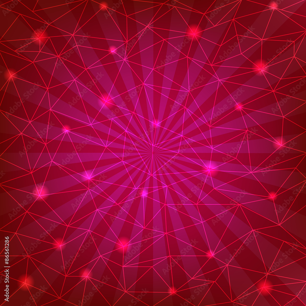 abstract low poly red background abstract low poly red background