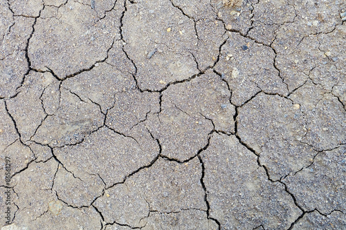 dry soil cracked background