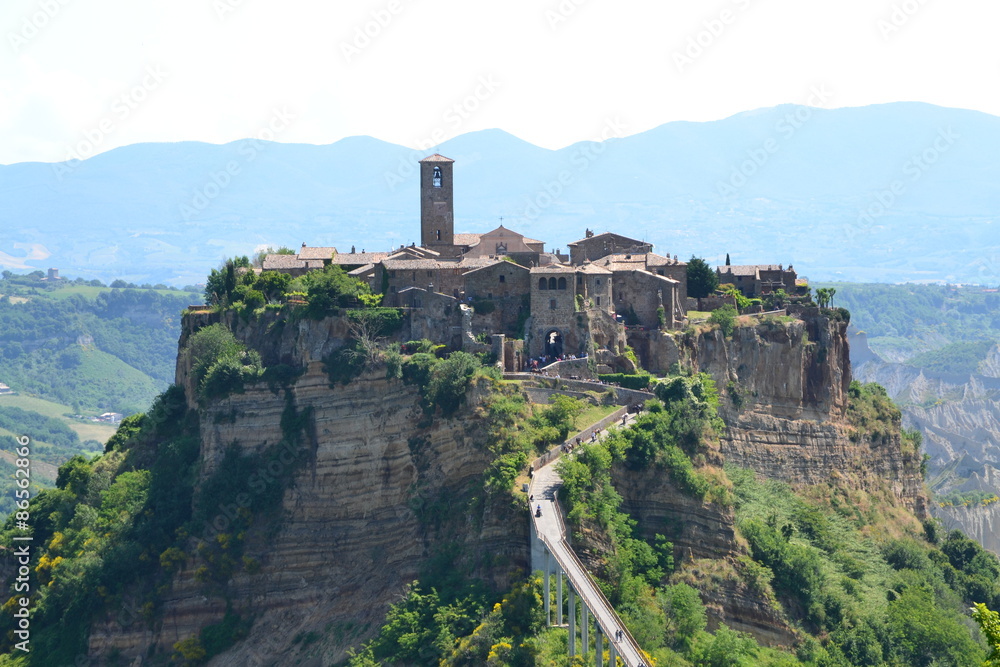 Fototapeta premium Civita di Bagnoregio