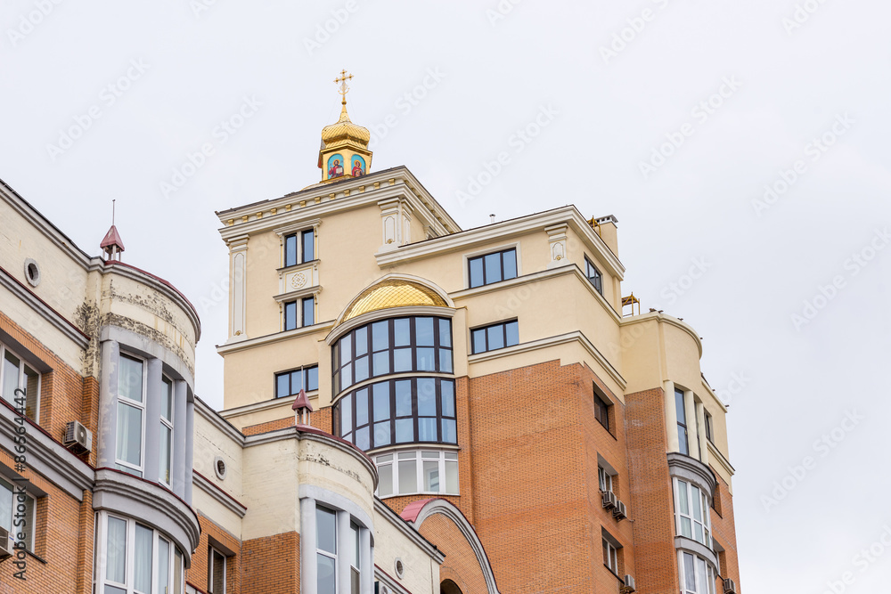 Church on the Roof of a High Building