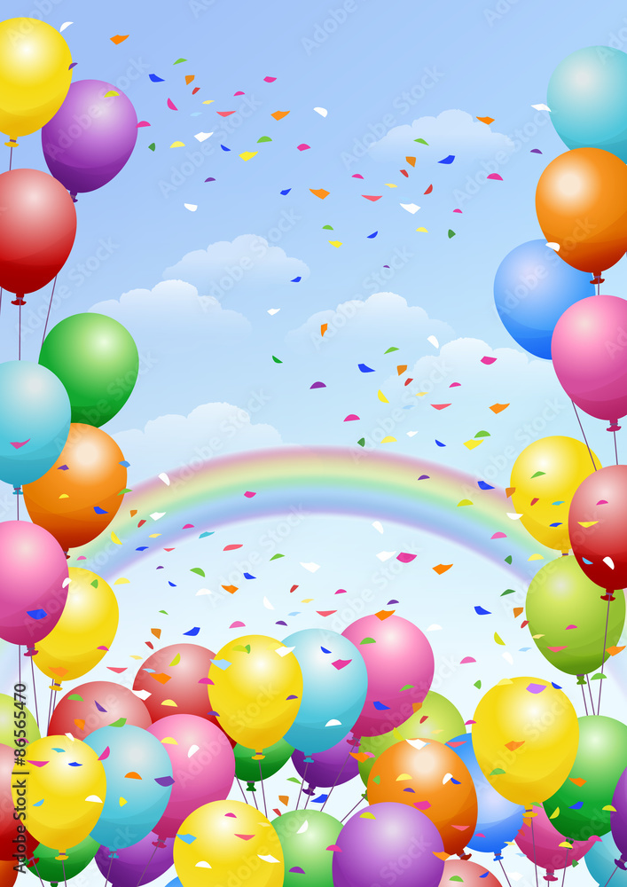 風船 背景 虹 祭り お祝い イベント向け背景素材 Festival Background With Colorful Balloons Rainbows And Scattered Confetti Celebration Stock Vector Adobe Stock 風船 背景 虹 祭り お祝い イベント向け背景素材 Festival Background With Colorful Balloons Rainbows And Scattered Confetti Celebration Stock Vector Adobe Stock