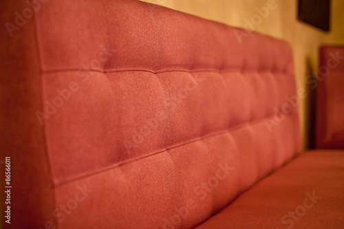 Red Sofa in the cafe