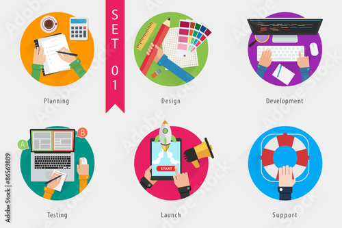 Mobile and Web Elements - Set 01