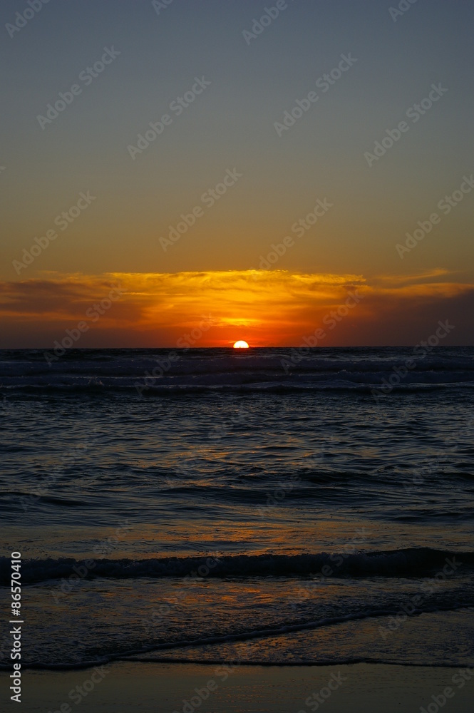 Coucher de soleil dans les Landes Coucher de soleil dans les Landes