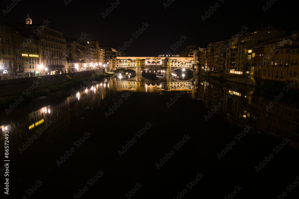 Ponte Vecchio by Night, Florence