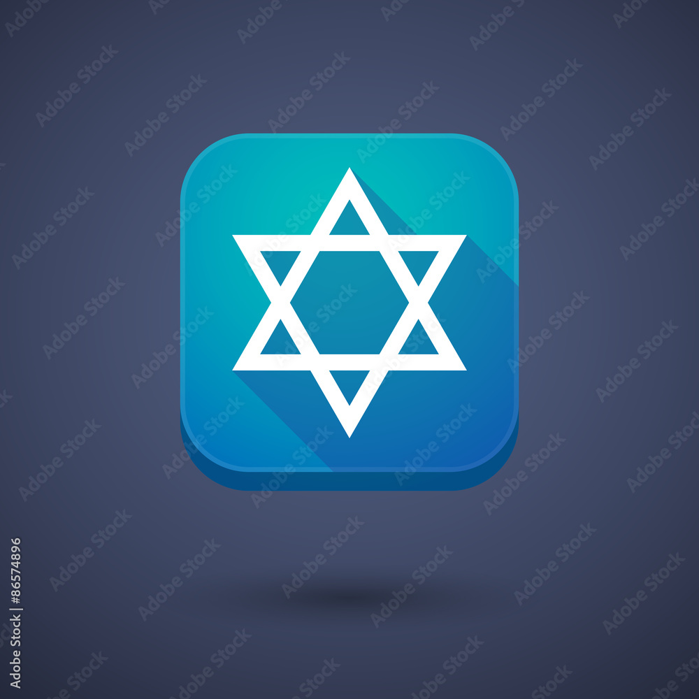 App button with a David star App button with a David star