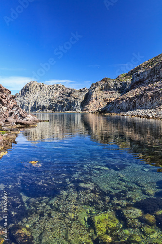 Sardinia - Calafico bay in San Pietro Isle