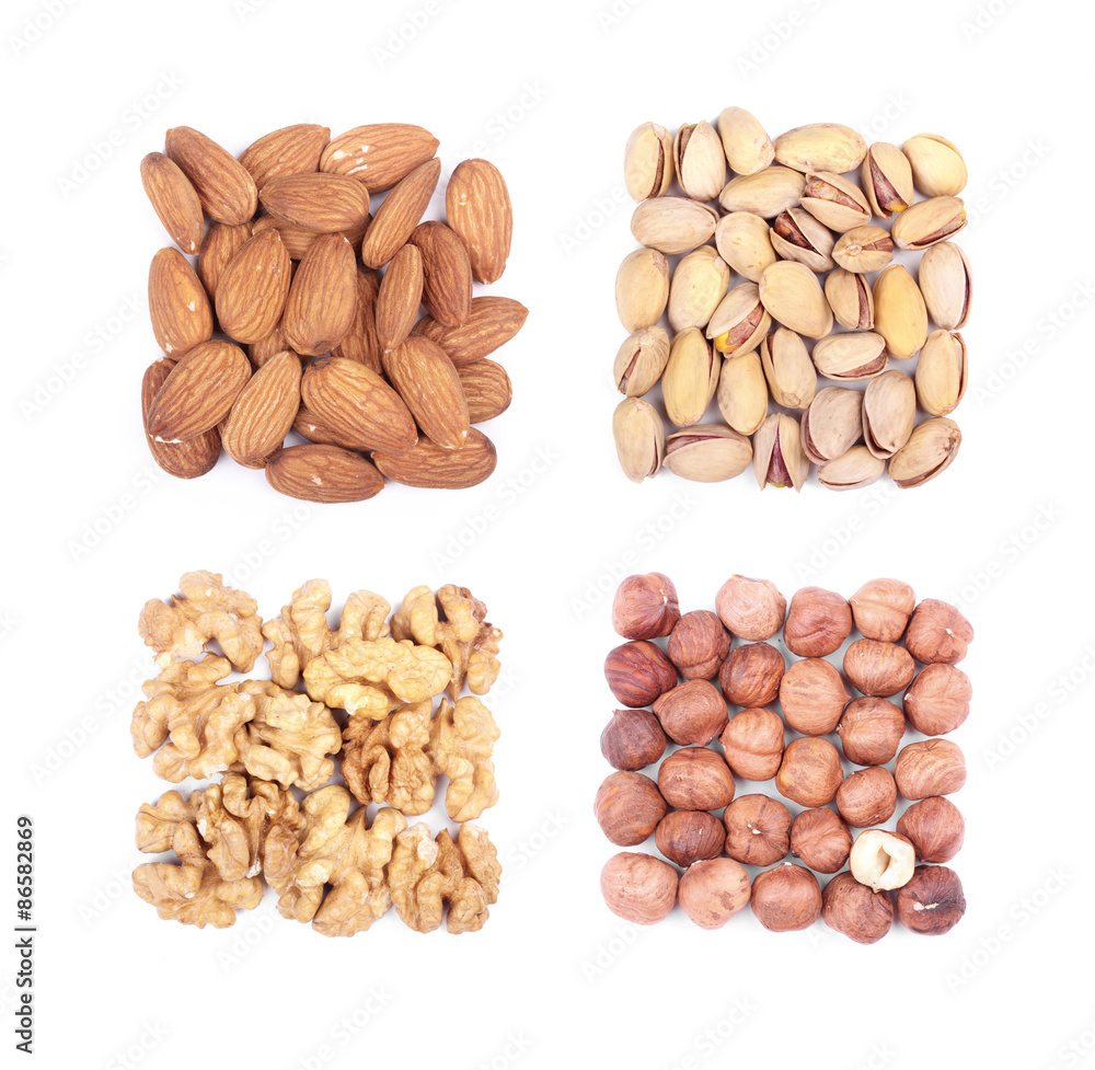 Nuts collage Nuts collage