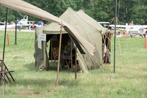 ii world war Us army camp