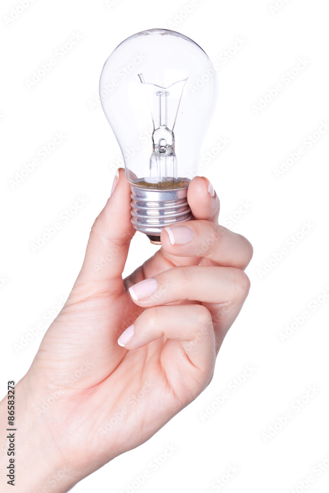 Lamp in hand Lamp in hand