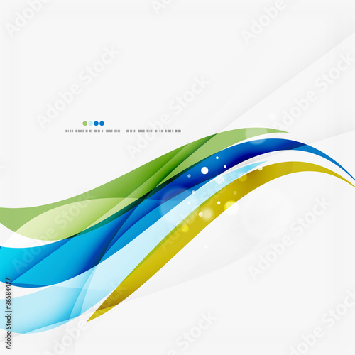 Green and blue light air lines