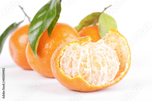 Open tangerine