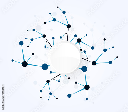 Network technology background.Vector illustration EPS10