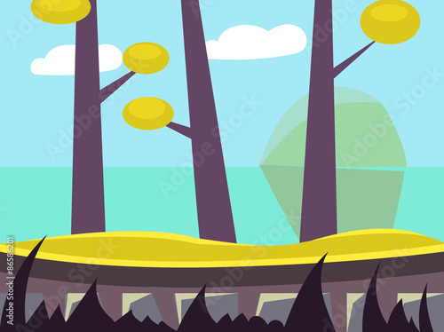 Game Background Vector Seamless