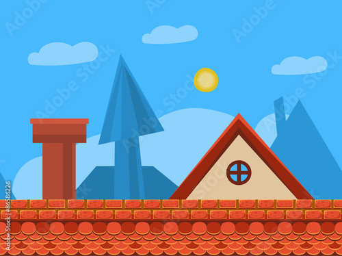Game Background Vector Seamless