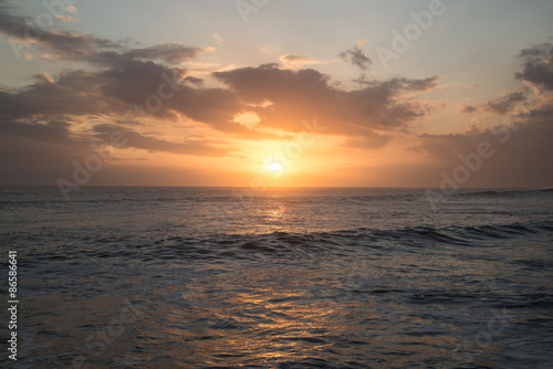 Sea sunset © panutc