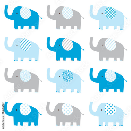 Cute Elephant pattern