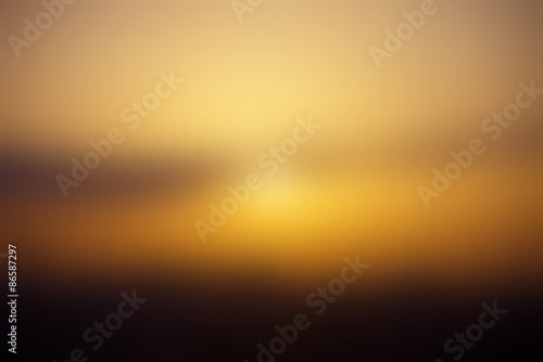 Sunset urbanOrange dark spooky gradient background.