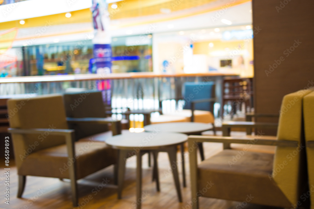 Coffee shop blur background with bokeh image. Coffee shop blur background with bokeh image.