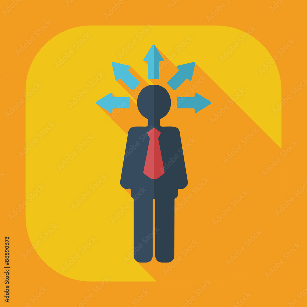 Flat modern design with shadow icons business icon Flat modern design with shadow icons business icon