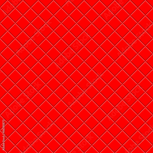 Diagonal Red Tiles Seamless Pattern