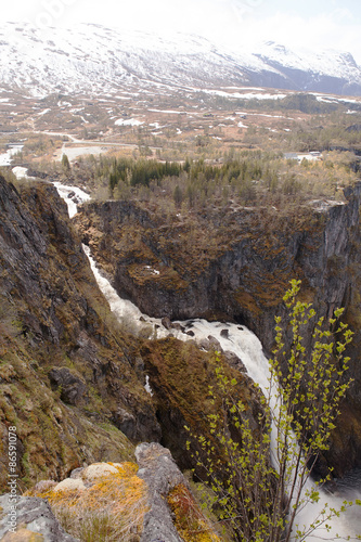 Voringfossen Waterfall, Norway