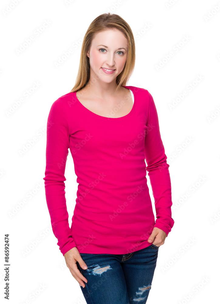 Fototapeta premium Caucasian woman