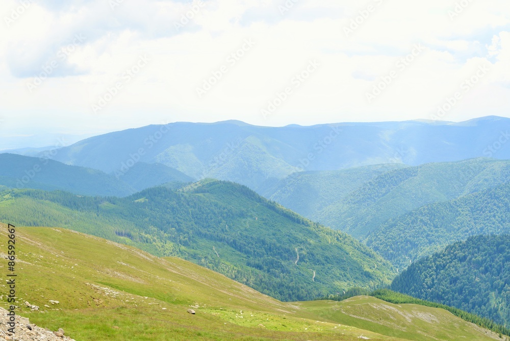 Parang mountains, Romania. 
