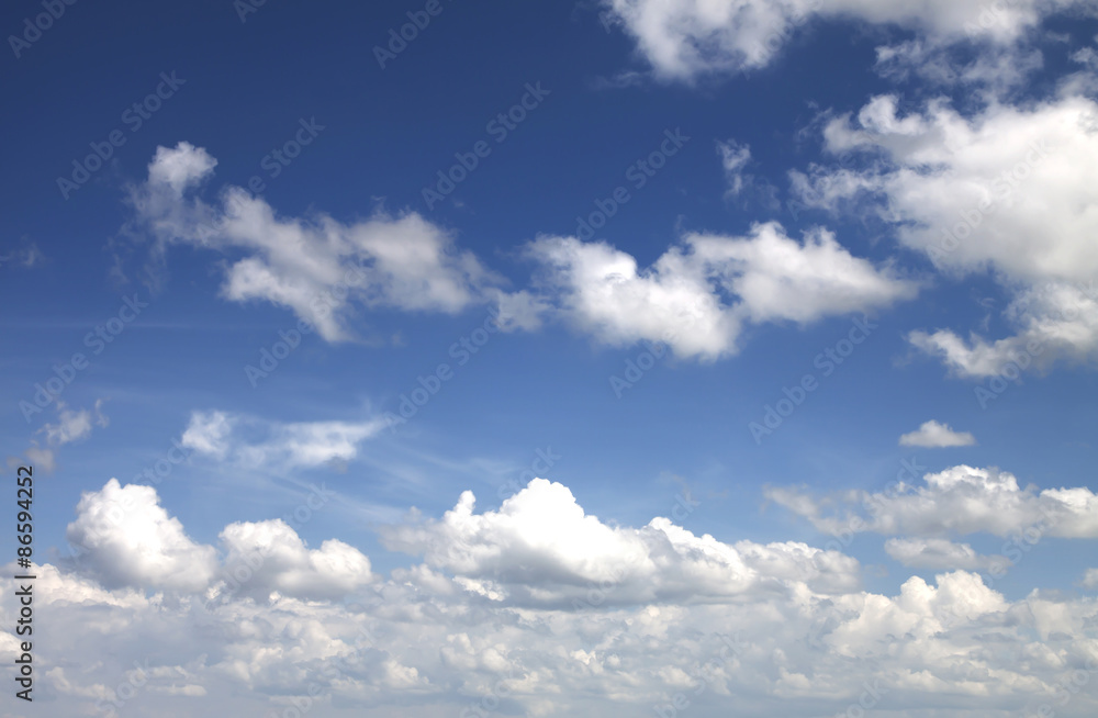 Sky clouds natural background