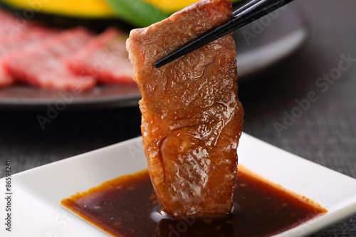 Bild auf Leinwand 焼肉