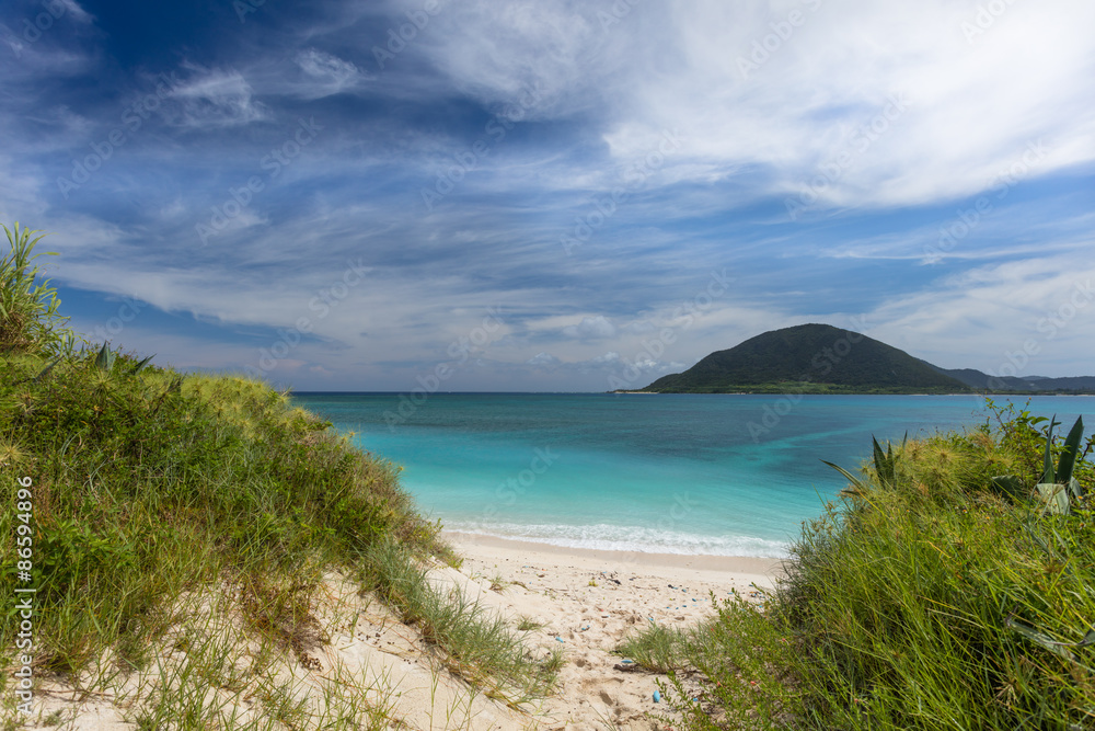 沖縄の海岸線 ビーチ