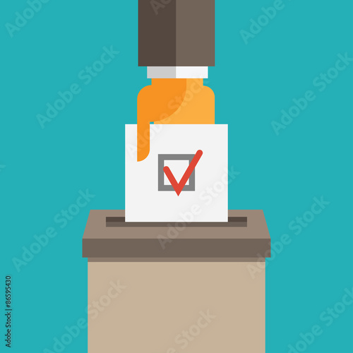 voting symbol illustration