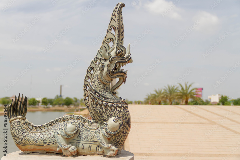 Fototapeta premium king of Nagas