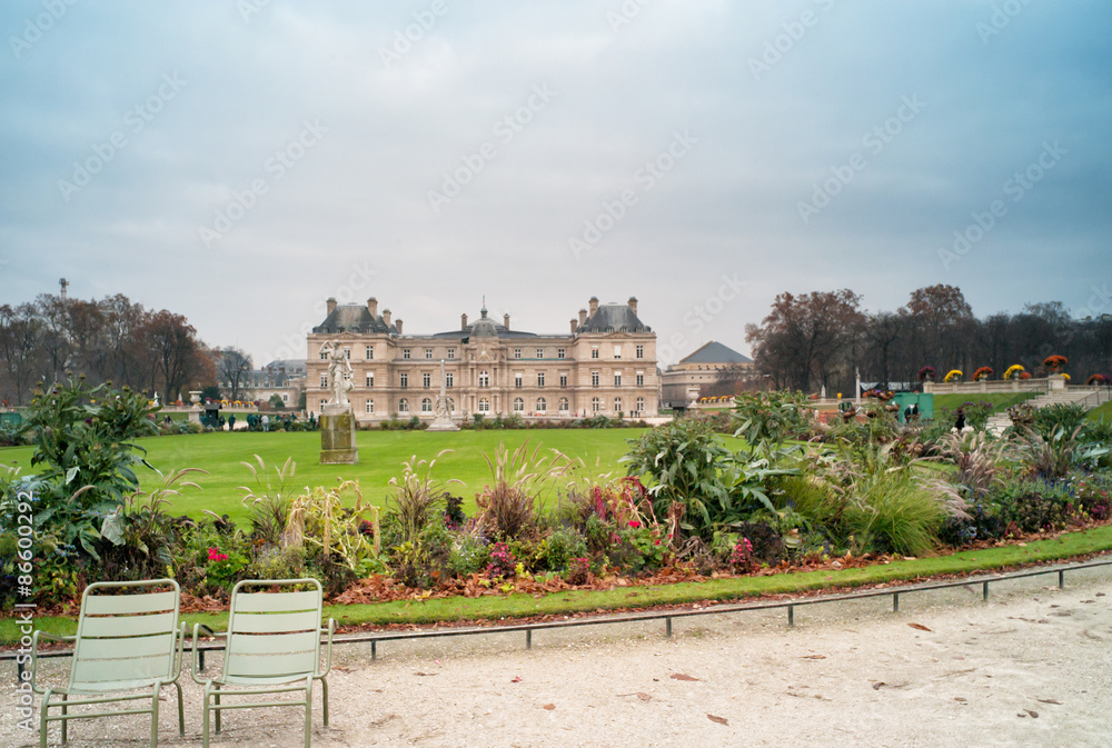 Fototapeta premium Luxembourg Gardens, Parisv