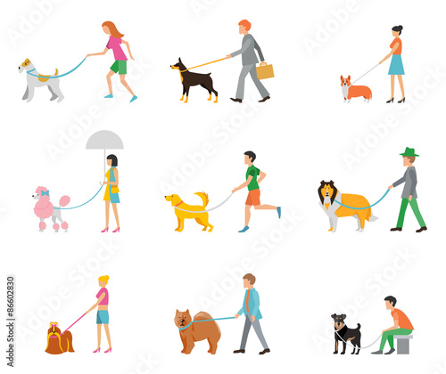 professional dog walking