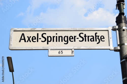 Fotografi Axel-Springer-Straße
