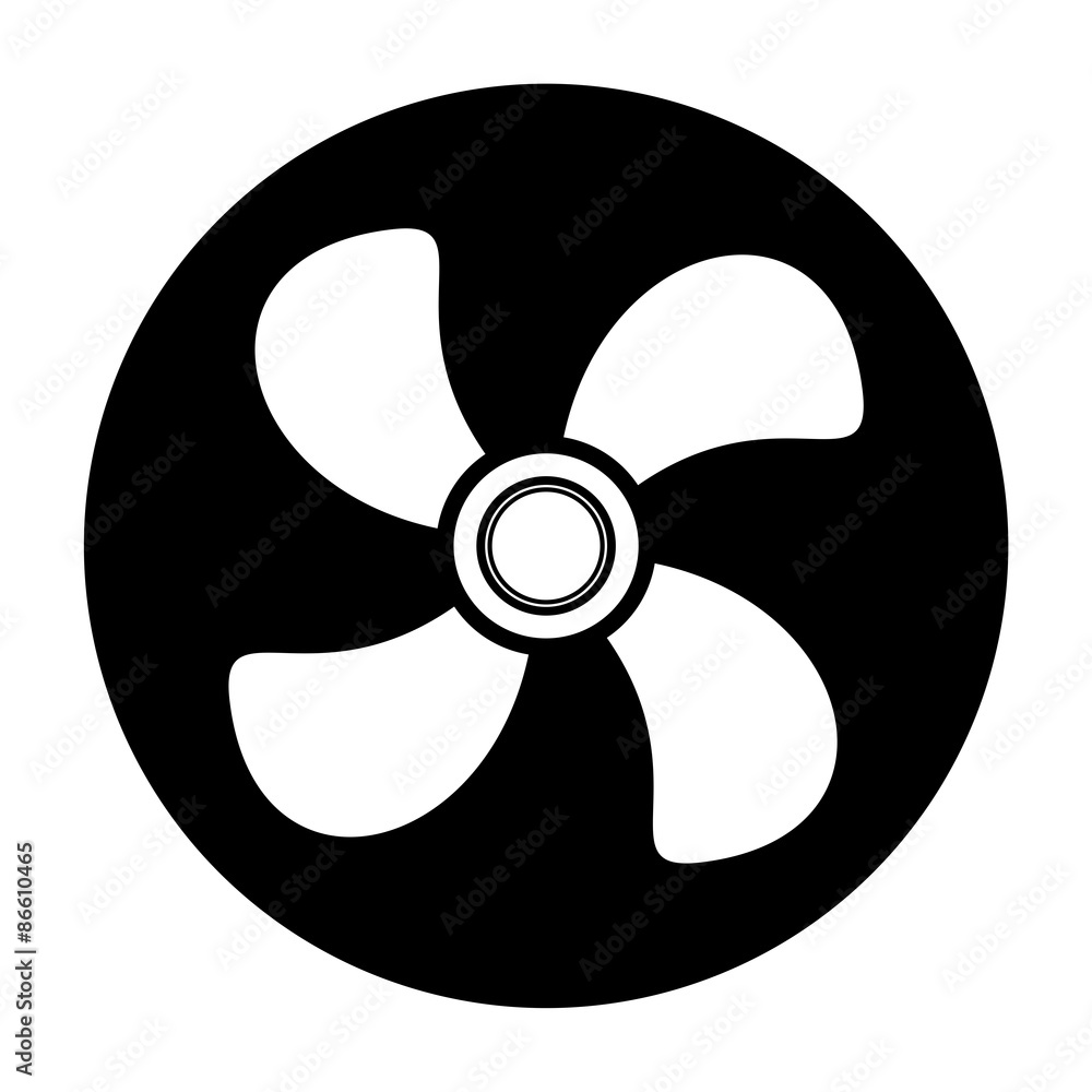Ventilator air conditioner icon Ventilator air conditioner icon