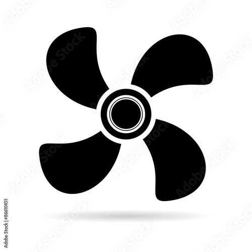 Ventilator air conditioner icon