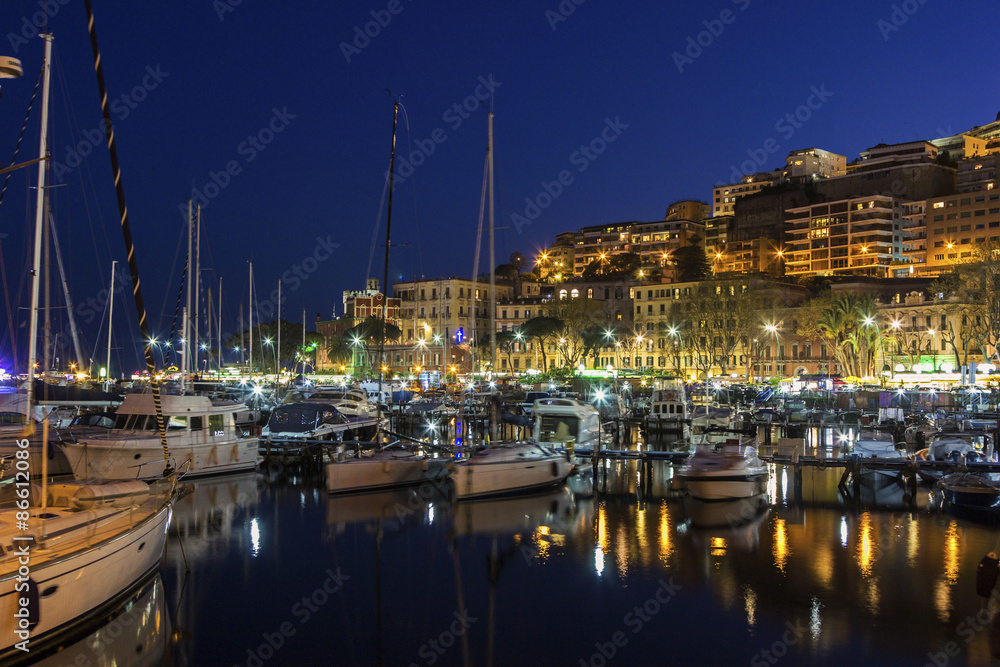 custom made wallpaper toronto digitalYachts anchored in harbor in Naples, Italy