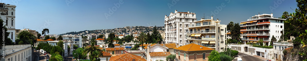 Nice panoramic view, France. Travel concept.