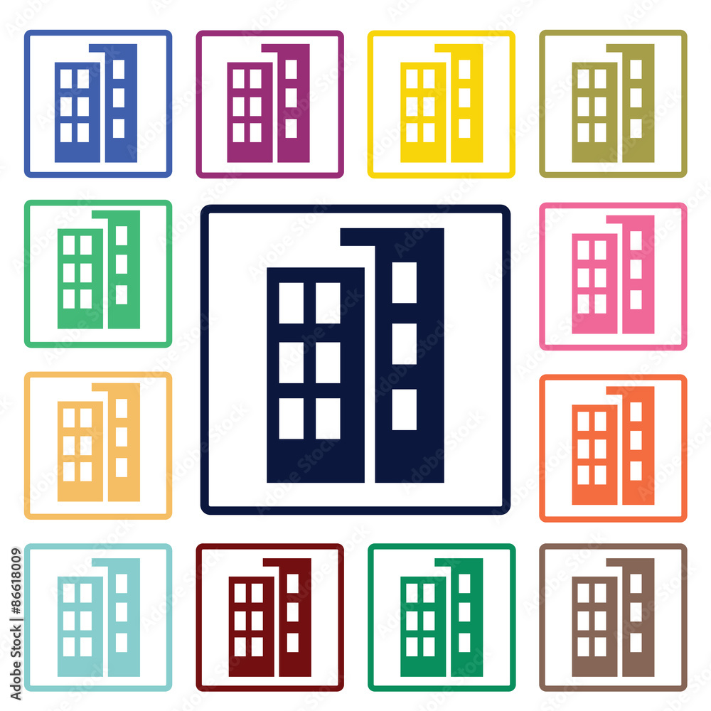 Height building icon