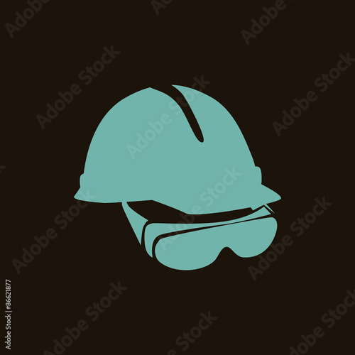 Construction clothes icon
