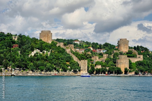 Famous Rumeli Hisari Fortress in Istanbul, Turkey © hayricaliskan