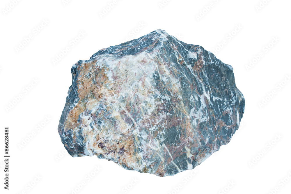 gray rock isolate on white background gray rock isolate on white background