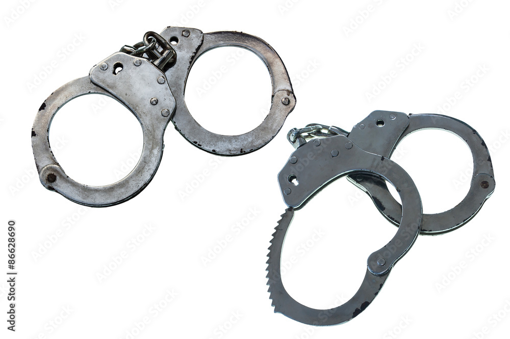 shackle on isolate white background shackle on isolate white background